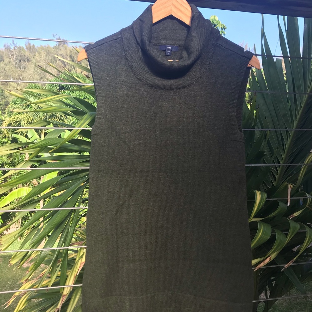 Sleeveless Fall/Winter Dress, Olive, S .. DISCOUNTED SHIPPING!!!